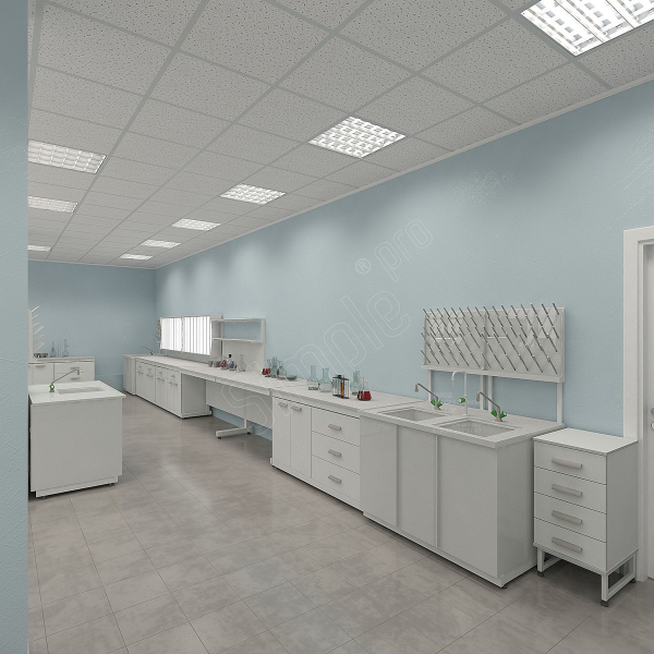 Wyposażony laboratorium 