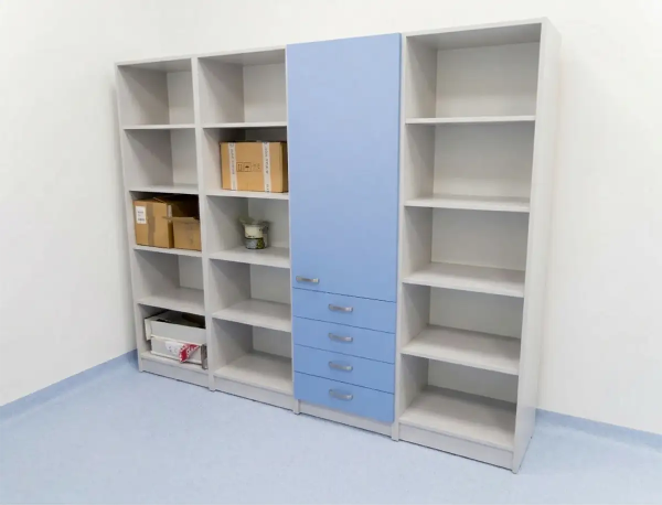 Regały laboratoryjne i magazynowe